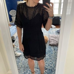 ONLY WORN ONCE REBECA TAYLOR EYELET DRESS